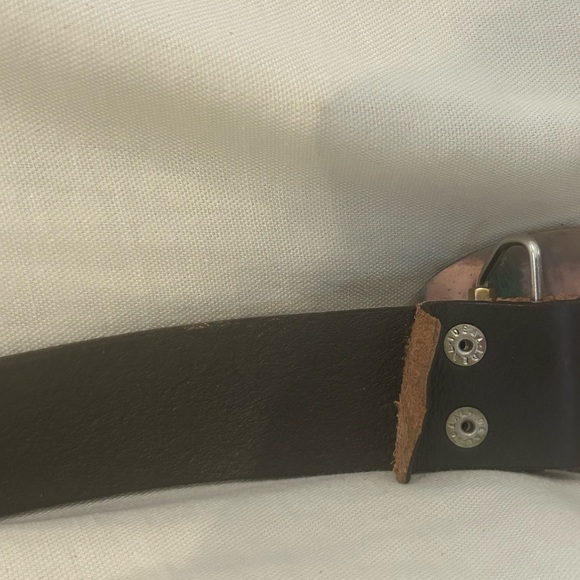 King Baby Studio Belt Buckle Brass Copper & Silver 34 2006 - Picture 8 of 9